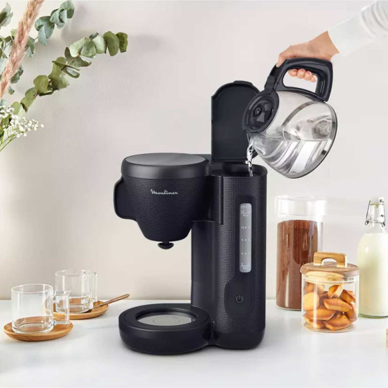 Cafetière Filtre Programmable 15 tasses Moulinex Morning Bleu Nuit