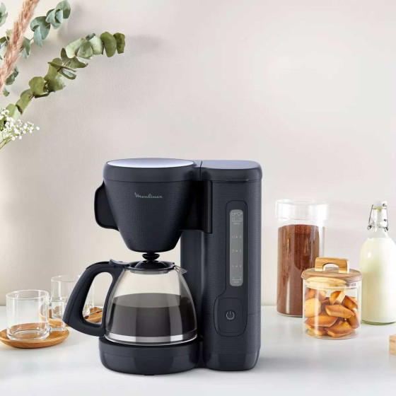 Cafetière Filtre Programmable 15 tasses Moulinex Morning Bleu Nuit