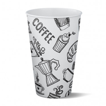 Gobelet en Carton Recyclable Meilleur Prix 18 cl - 3000 gobelets