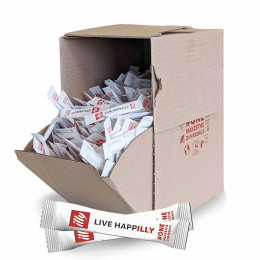 Sucre Blanc illy - Boîte Distributrice - 800 bûchettes