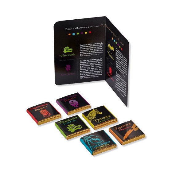 Chocolat Voisin Napolitains en vrac - Issus de 6 grandes origines - 1 Kg