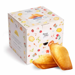 Madeleine Nature Maison Colibri Pur Beurre - 30 madeleines emballées individuellement