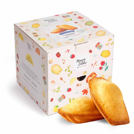 Madeleine Nature Maison Colibri Pur Beurre - 30 madeleines emballées individuellement