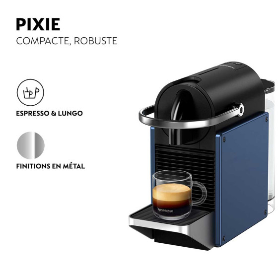 Machine Nespresso Magimix Pixie Bleu Océan M113 Nouveau design