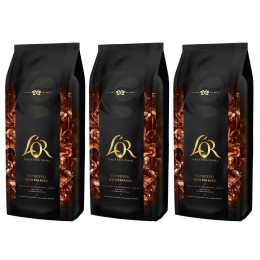 Café en Grains L'Or Professional Espresso Gourmand - 3 paquets - 3 Kg