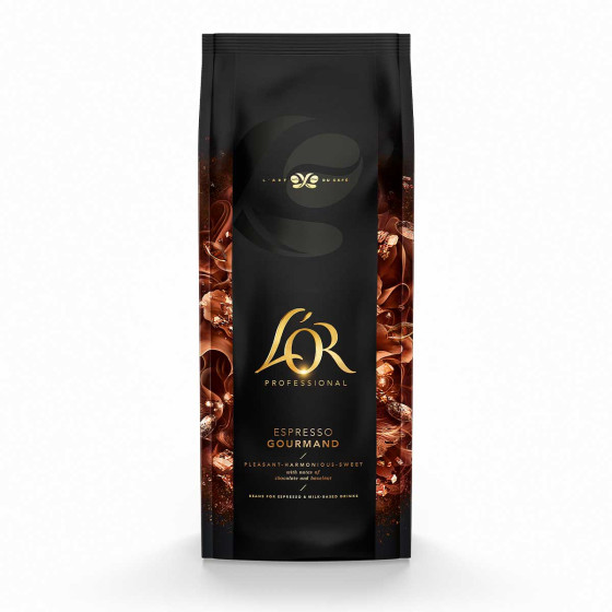 Café en Grains L'Or Professional Espresso Gourmand - 6 paquets - 6 Kg