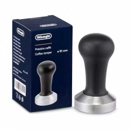 Tamper Delonghi acier plat 51mm - Noir - DLSC080