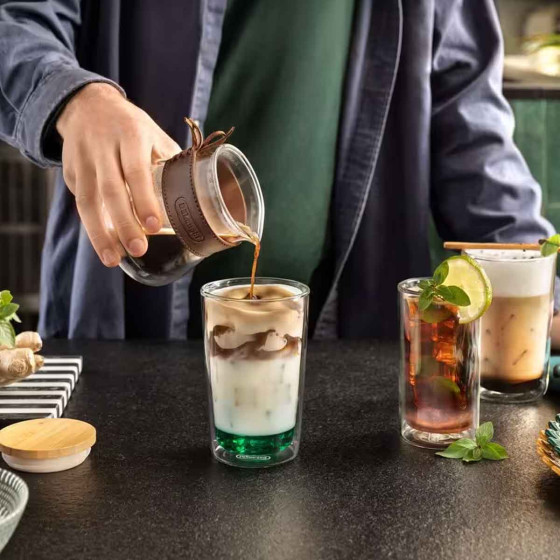 Carafe à Café en Verre à double paroi Delonghi - DLSC077