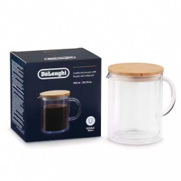 Carafe à Café en Verre double paroi Delonghi - 750 ml - DLSC078