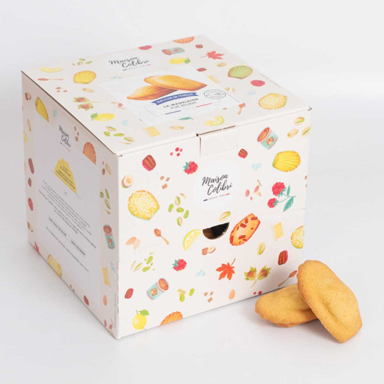 Madeleine Nature Maison Colibri Pur Beurre - 30 madeleines emballées individuellement