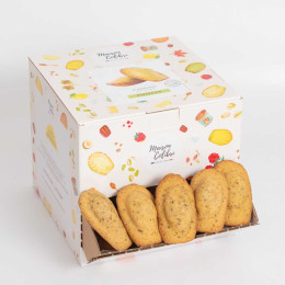 DDM 12/09/26 - Madeleine Pistache Maison Colibri - 2 boites - 72 madeleines emballées individuellement