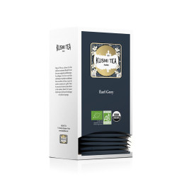 Thé Noir Earl Grey Bio Kusmi Tea - 6 boites - 150 sachets enveloppés