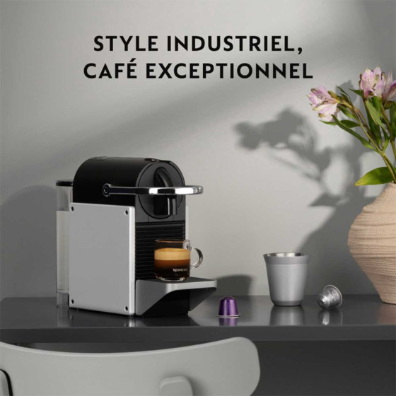 Machine Nespresso Magimix Pixie Argent M113 Nouveau design