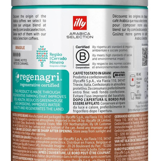 illy Espresso Sélection Brésil Cerrado Mineiro