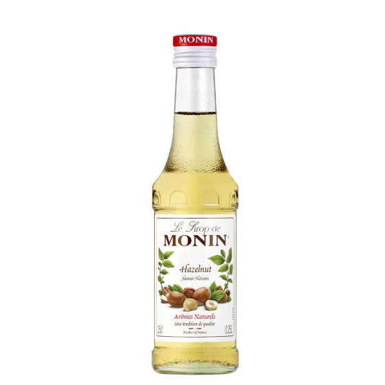Sirop Monin Saveur Noisette - 6 bouteilles de 25cl