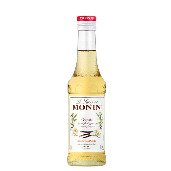 Sirop Monin Saveur Vanille - 6 bouteilles de 25 cl
