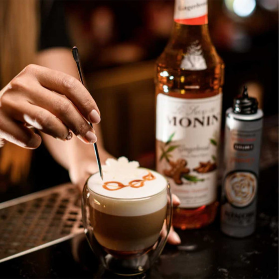 Topping Monin Saveur Caramel - 1 flacon de 15 cl