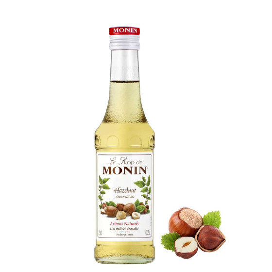 Sirop Monin Saveur Noisette - 6 bouteilles de 25cl