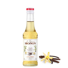 Sirop Monin Saveur Vanille - 6 bouteilles de 25 cl