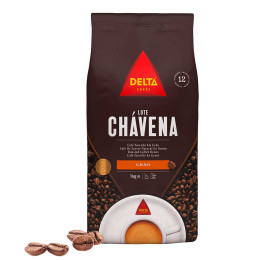Café en Grains Delta Cafés Lote Chavena - 10 paquets - 10 Kg