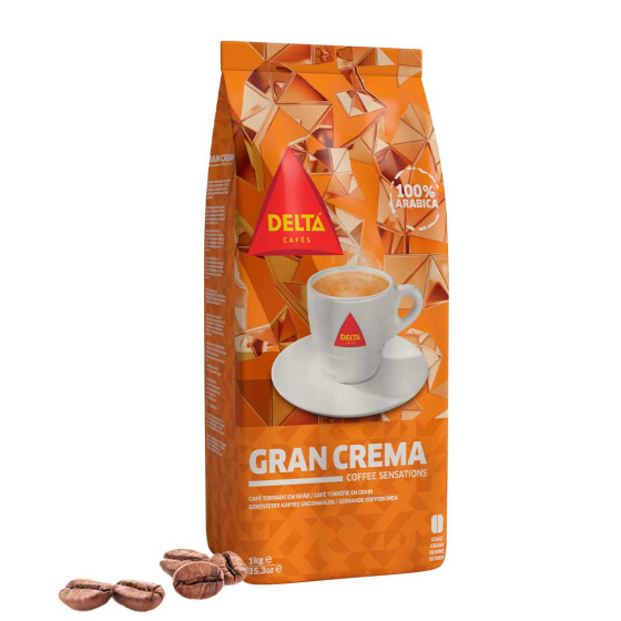 Café en Grains Delta Cafés Gran Crema - 1 Kg