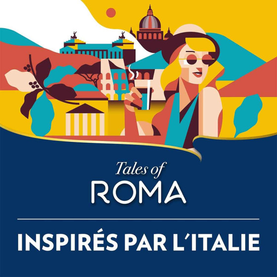 Café en Grains Lavazza Tales of Roma - 250 gr
