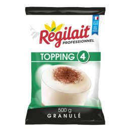Topping à base de lait en poudre Écrémé Régilait  pour Distributeur Automatique - 500 gr