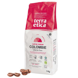 Café en Grains Bio Terra Etica Colombie - 3 paquets - 3 Kg