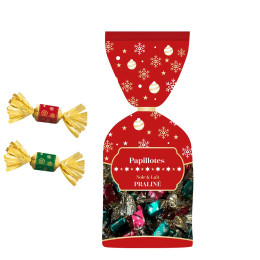 Papillotes au chocolat 1er prix - Assortiment de 2 Pralinés au chocolat - 420 gr