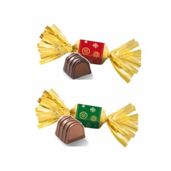 Papillotes au chocolat 1er prix - Assortiment de 2 Pralinés au chocolat - 4,6 Kg