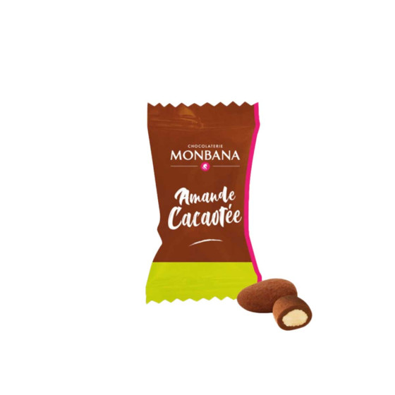 Amandes Cacaotées Monbana - Boîte Distributrice de 200 chocolats