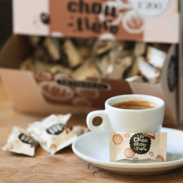 Noisette Torréfiée & Caramélisée La Chouchoutière - Boite distributrice de 200 chouchous