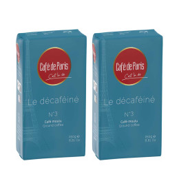 Café Moulu Café de Paris Décaféiné - 2 paquets - 500 gr