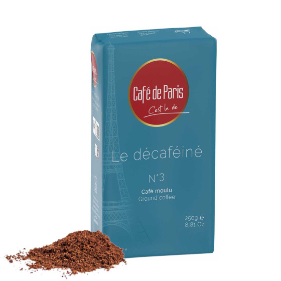 Café Moulu Café de Paris Décaféiné - 2 paquets - 500 gr