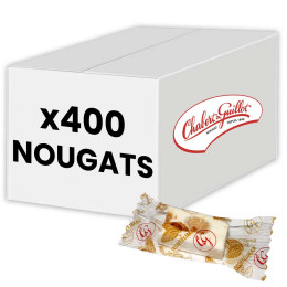 Nougat de Montélimar Chabert & Guillot - Carton de 400 nougats soit 2 Kg