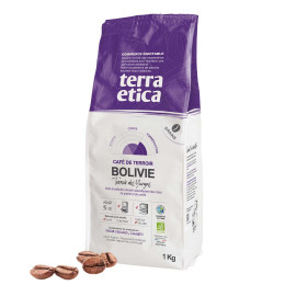 Café en Grains Bio Terra Etica Bolivie - 3 paquets - 3 Kg