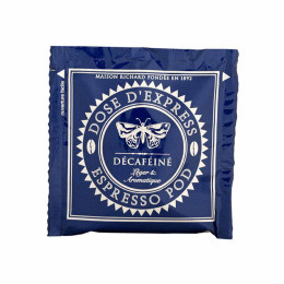 Dosette ESE Cafés Richard Décaféiné 100% Arabica - 100 dosettes emballées individuellement