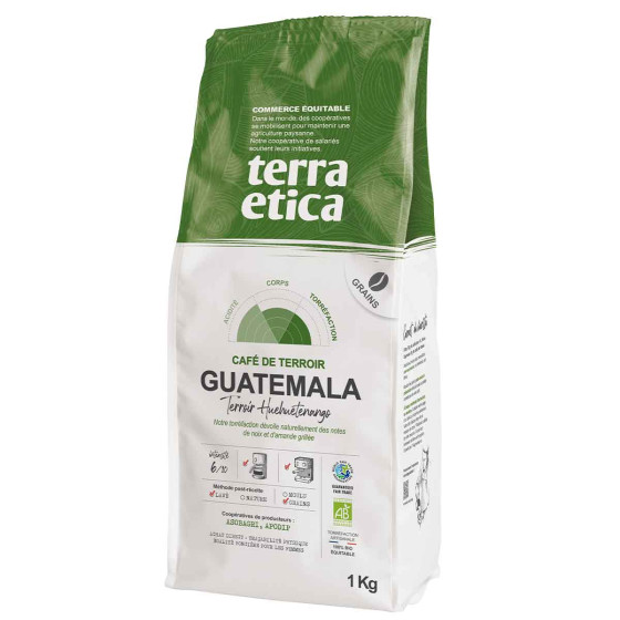 Café en Grains Bio Terra Etica Guatemala - 1 Kg