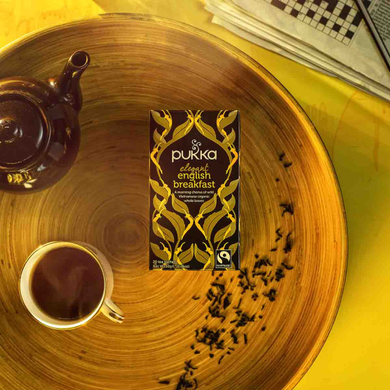 Thé Noir Bio Pukka Elegant English Breakfast - 20 sachets
