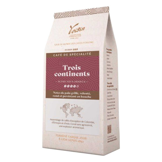 Café de Spécialité en Grains Café Voisin Trois continents - 1 Kg