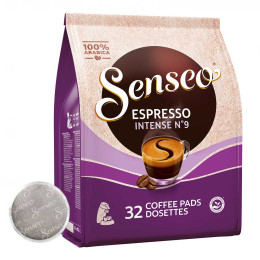 Dosette Senseo Espresso Intense 100% Arabica - 32 dosettes compostables