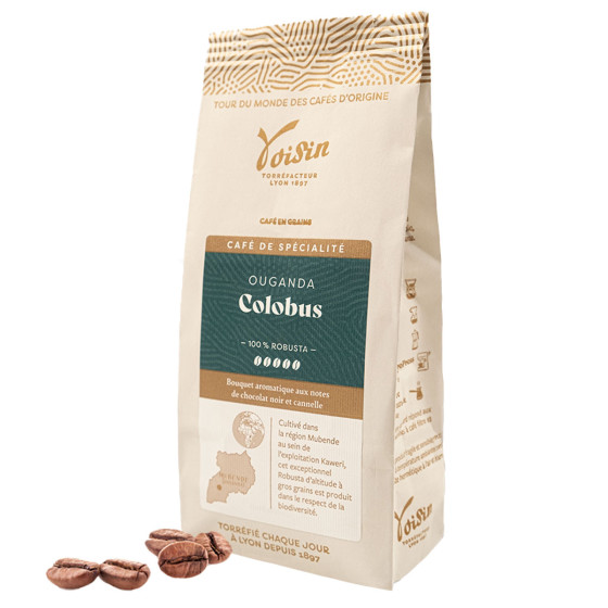 Café de Spécialité en Grains Café Voisin Ouganda - 1 Kg