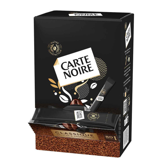 Café Soluble Carte Noire - 8 boites - 640 sticks
