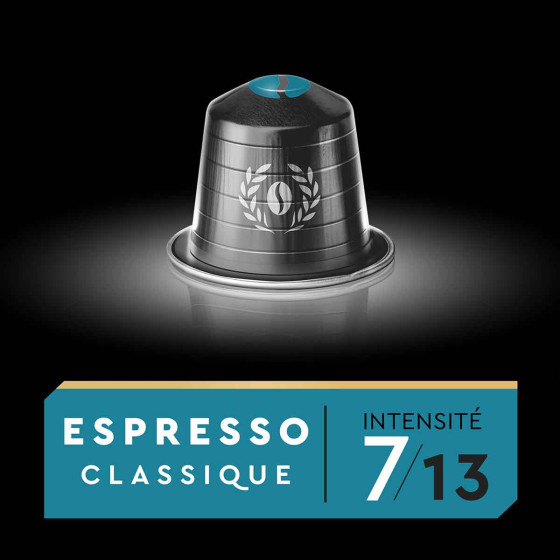 Capsule Nespresso Compatible Café Carte Noire Espresso Classique n°7 - 10 Capsules
