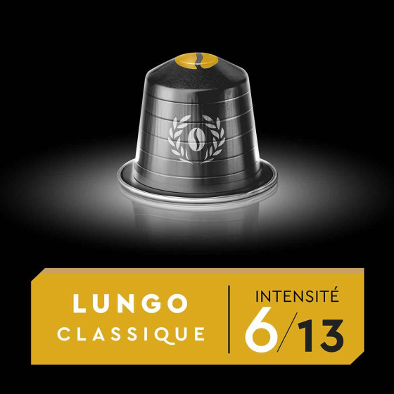 Capsule Nespresso Compatible Café Carte Noire Lungo Classique n°6 - 10 capsules