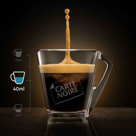 Capsule Nespresso Compatible Café Carte Noire Espresso Classique n°7 - 10 boites - 100 Capsules