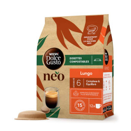 Dosettes Nescafé Dolce Gusto NEO Lungo - 1 boîte - 12 dosettes
