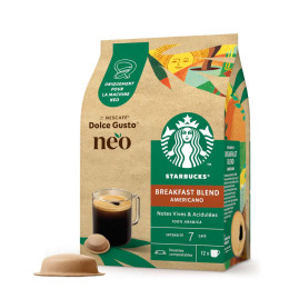 Dosettes Nescafé Dolce Gusto NEO Breakfast Blend Americano - 1 boîte - 12 dosettes
