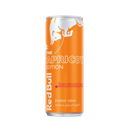 Red Bull Abricot Fraise Canette Slim de 25cl x24