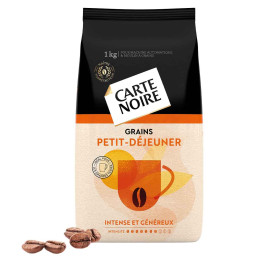Café en Grains Carte Noire Petit-Déjeuner - 6 paquets - 6 Kg